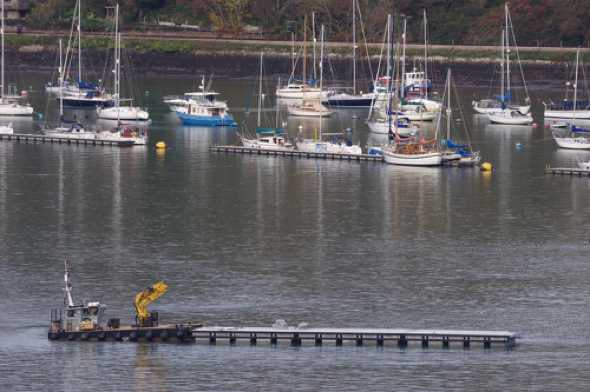 24 November 2021 - 14-17-26

------------
Dart Harbour pontoon replacement